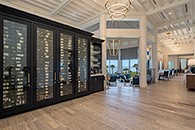 restaurant at Bay Colony condos for sale